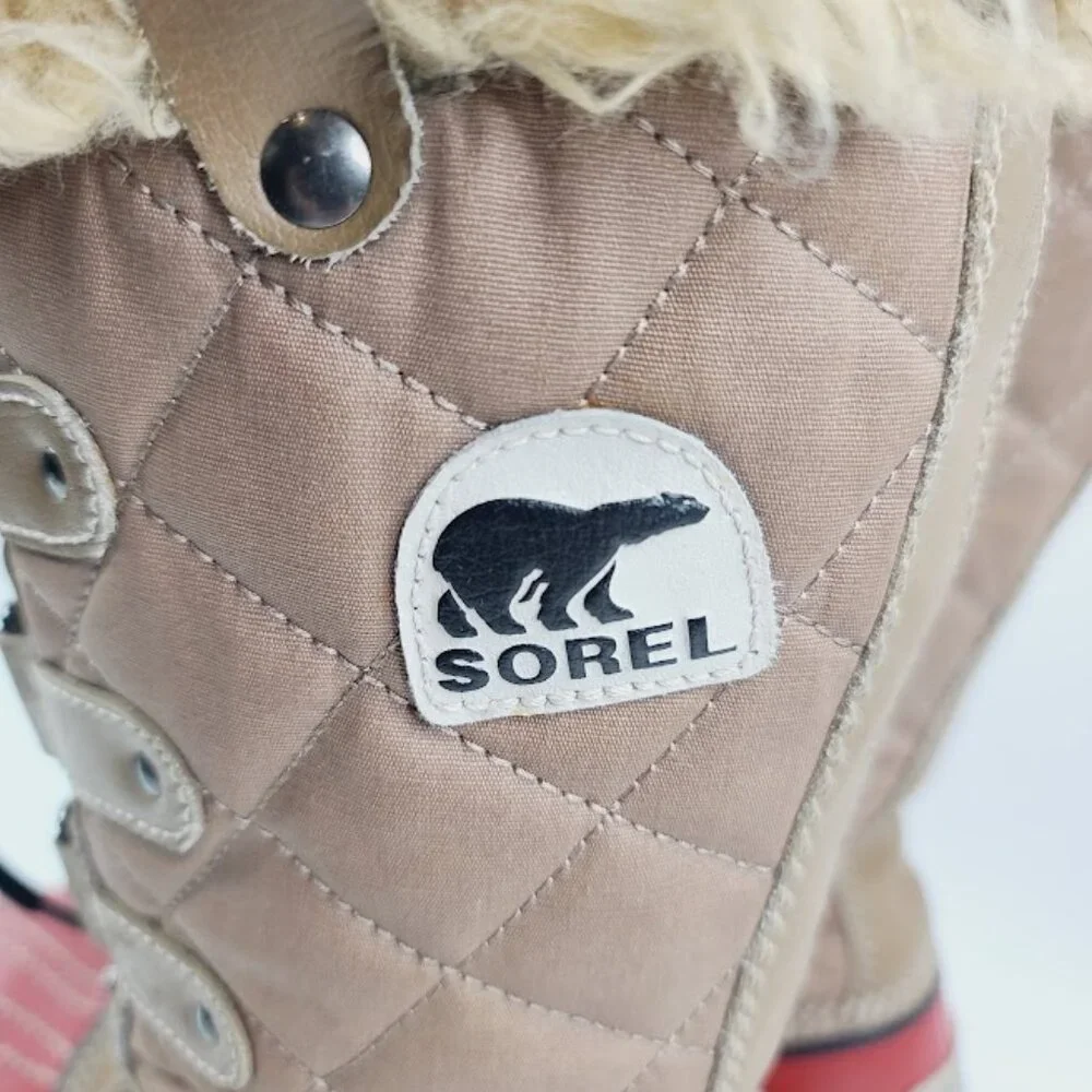Sorel women tan